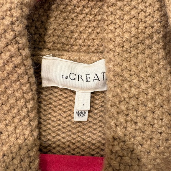 THE GREAT. The Cowboy Lodge Cardigan (RARE) size 2 - Picture 4 of 6